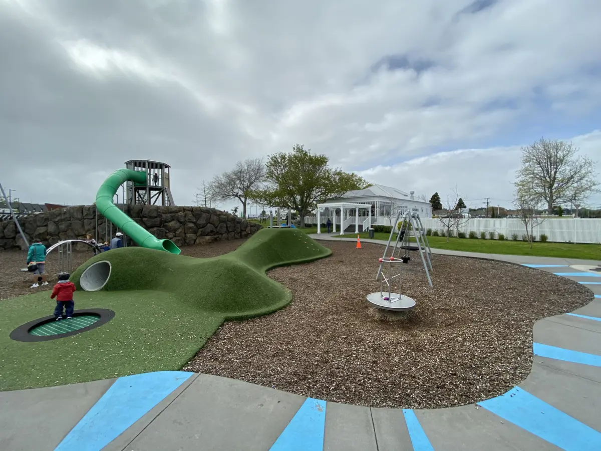 Photo of Whenuapai Settlement Playground by TammyK