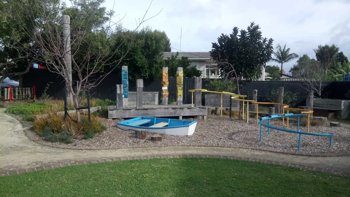 Opaketai Beach Haven Garden playground photo