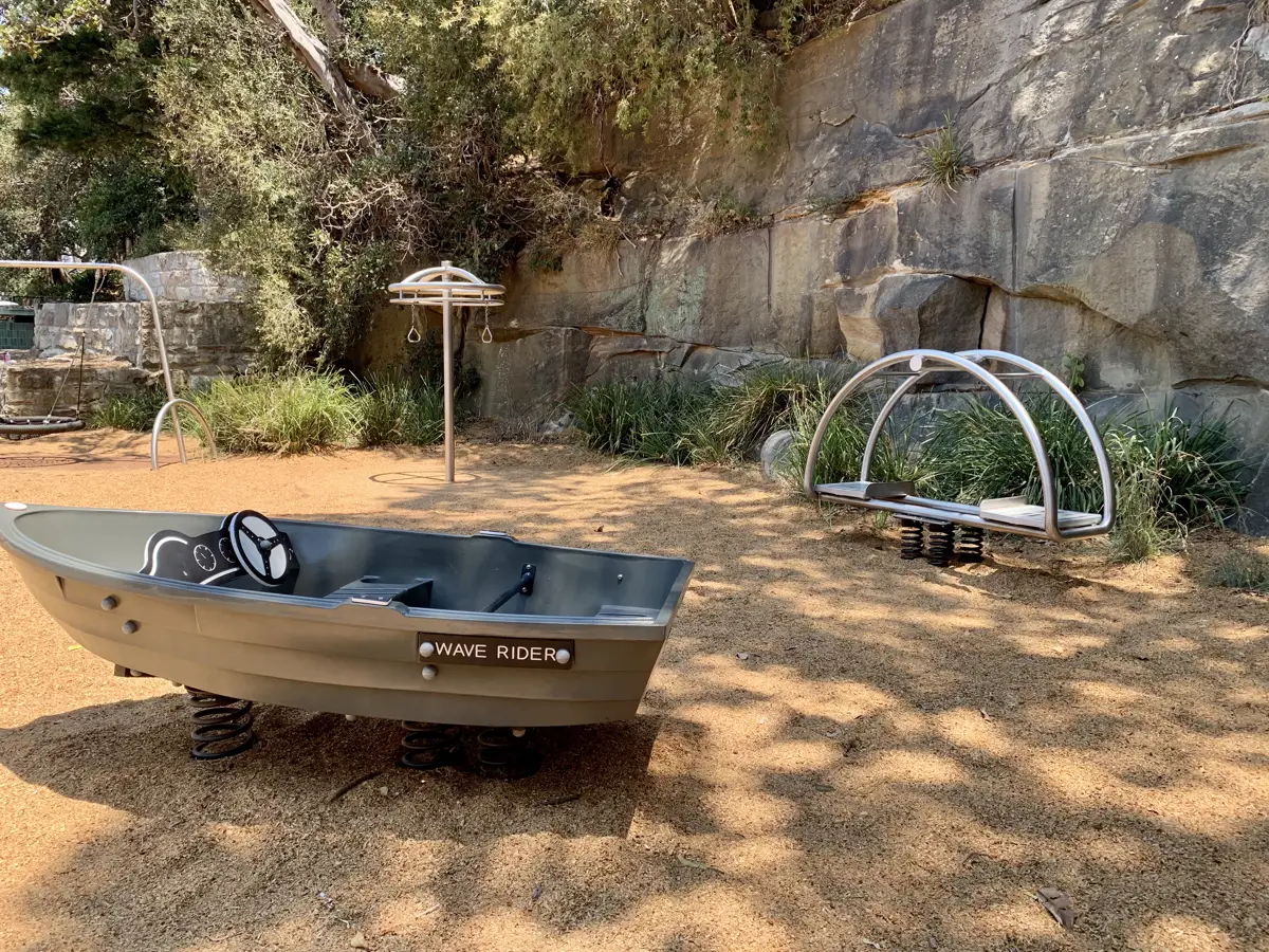 Blues Point Reserve playground photo