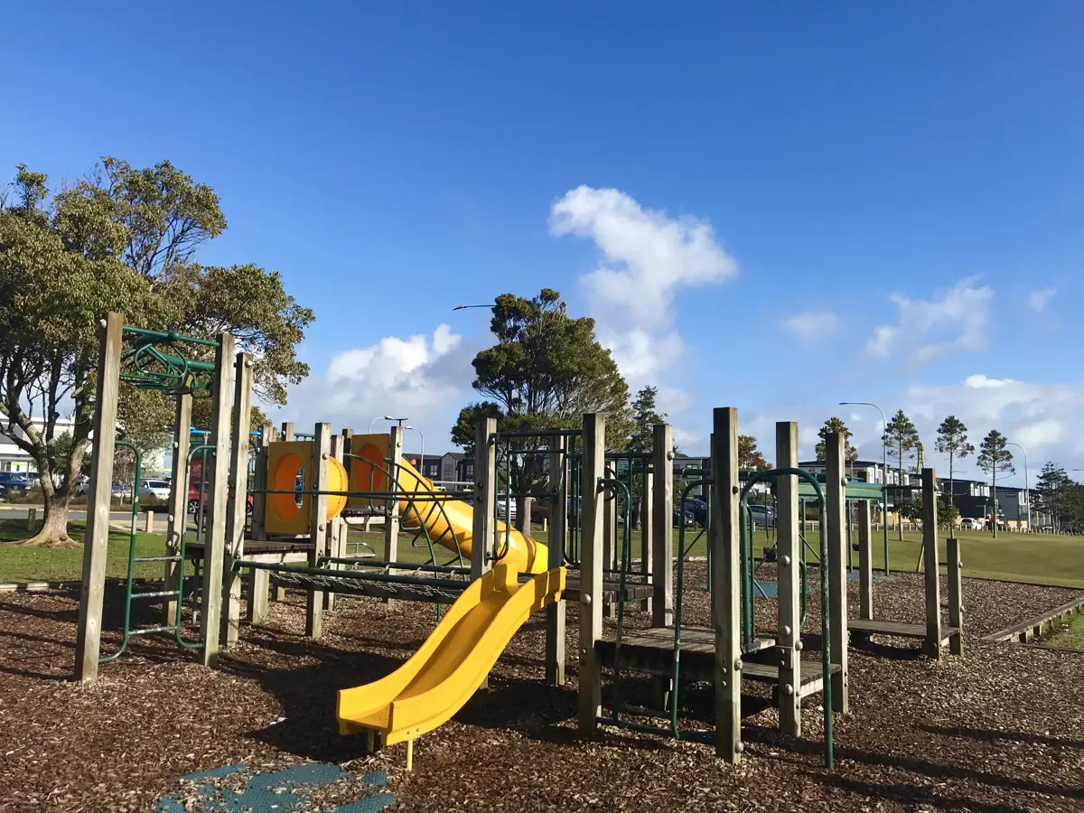 Hobsonville War Memorial Park playground photo