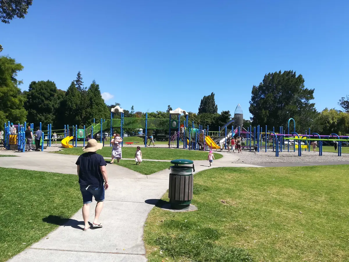 Memorial Park playground photo