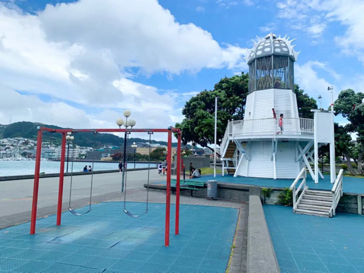 Frank Kitts Park playground photo