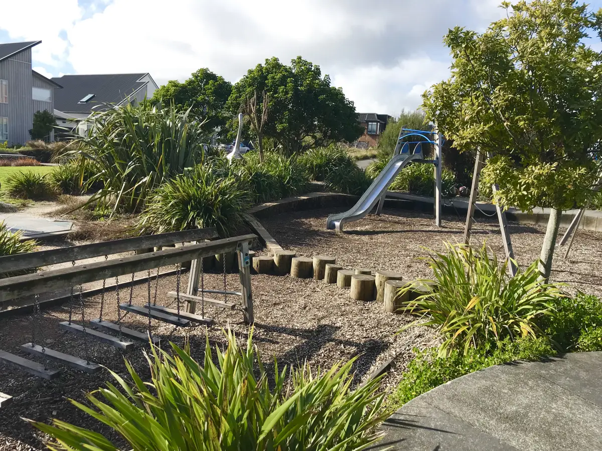 Hobsonville Point Park playground photo