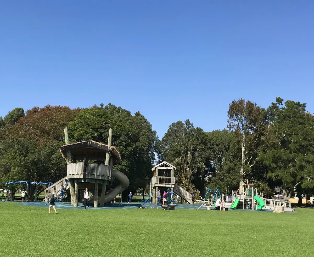 Orakei Reserve playground photo